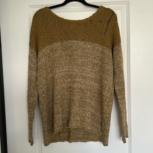 Earth-Tone Sweater